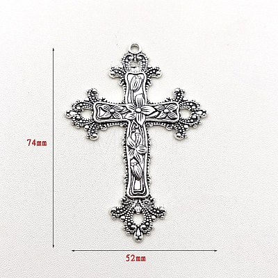 Vintage Tibetan Style Zinc Alloy Pendants PW-WG2C8B8-01-1