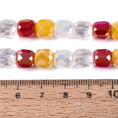 Electroplate Mixed Styles Glass Beads Strands EGLA-N022-13A-A05-1