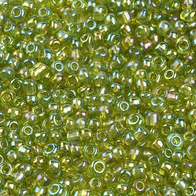 8/0 Round Glass Seed Beads SEED-US0003-3mm-164-1