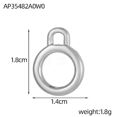 304 Stainless Steel Toggle Clasps Parts STAS-OY006-39P-1