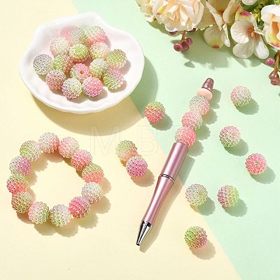 40Pcs Imitation Pearl Acrylic Beads OACR-FS0002-89A-06-1