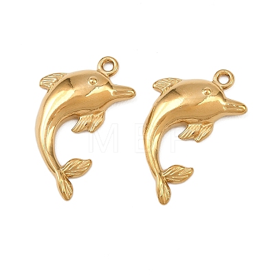 304 Stainless Steel Pendants STAS-A132-06K-G-1