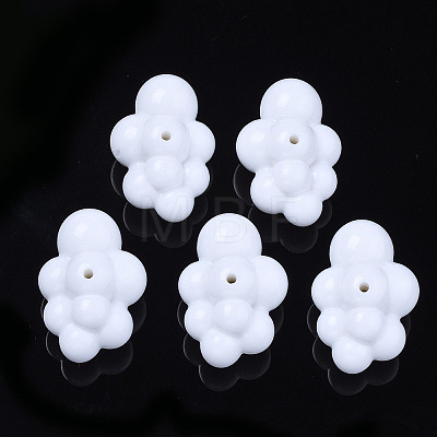 Opaque Acrylic Beads LS-X-OACR-N130-020A-B01-1