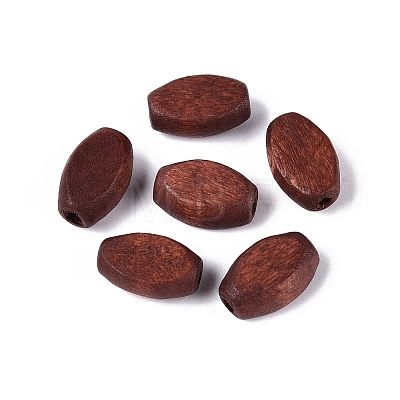 Natural Schima Wood Beads WOOD-Q001-06A-02-1