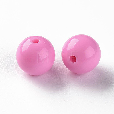 Opaque Acrylic Beads X-MACR-S370-C16mm-A02-1