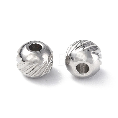 Non-Tarnish 201 Stainless Steel Beads STAS-G298-02B-P-1