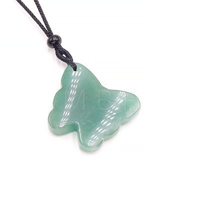 Natural Green Aventurine Pendants PW-WG89BED-03-1