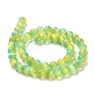 Natural Selenite Beads Strands G-P493-01O-1