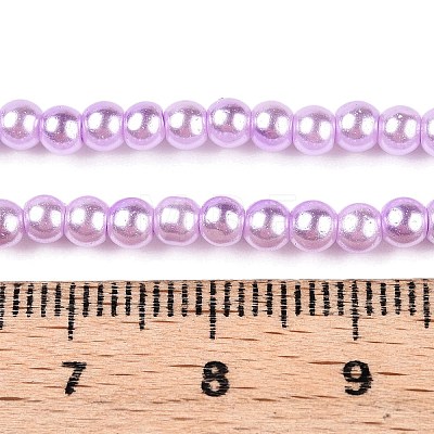 Baking Painted Glass Pearl Bead Strands HY-Q003-3mm-47-A-1