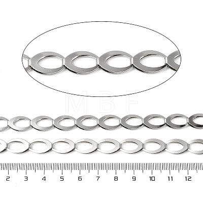 304 Stainless Steel Link Chains CHS-L029-01P-1