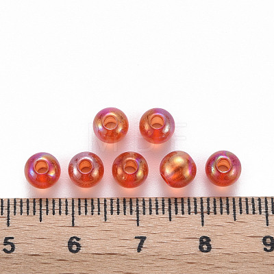 Transparent Acrylic Beads MACR-S370-B6mm-726-1
