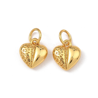 Valentine's Day Brass Charms KK-F941-43D-G-1