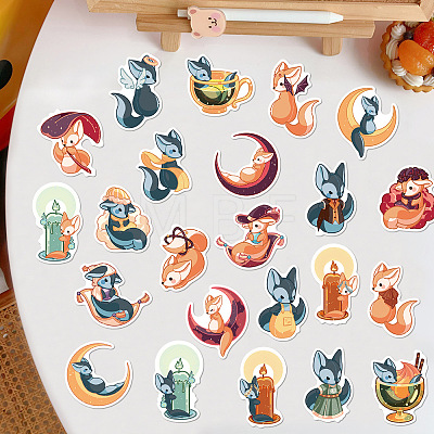 Fox Paper Stickers Set DIY-M031-41-1