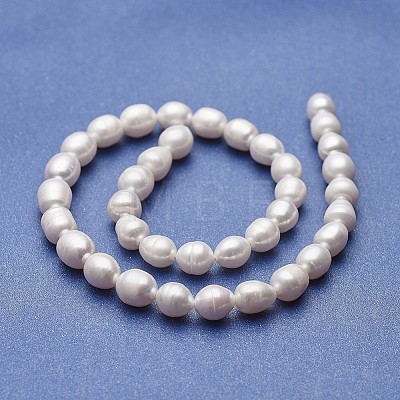 Natural Cultured Freshwater Pearl Beads Strands PEAR-P060-28B-01-1