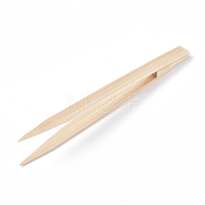 Bamboo Nonslip Anti-Static Pointed Tip Tweezer Repair Tool TOOL-WH0021-45-1
