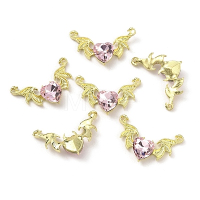 Golden Alloy Connector Charms FIND-CJC0006-45E-1