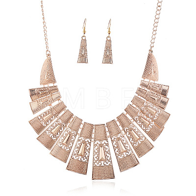 Alloy Pendant Necklaces & Dangle Earrings FS-WG2D2E5-03-1