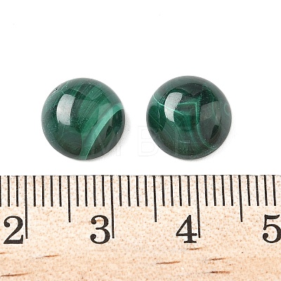 Natural Malachite Cabochons G-S398-01A-02-1