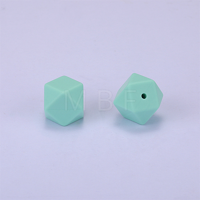 Hexagonal Silicone Beads SI-JX0020A-93-1