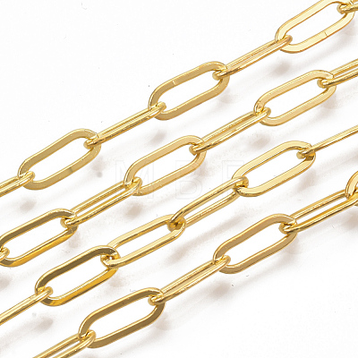 Brass Paperclip Chains CHC-S008-001B-G-1