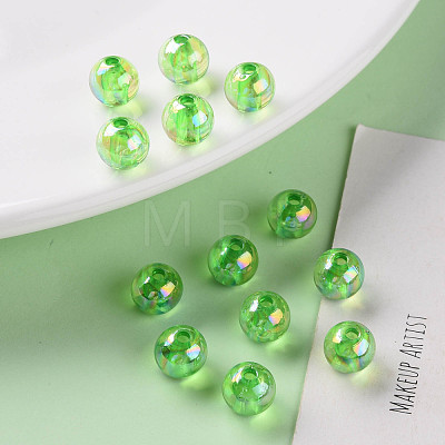 Transparent Acrylic Beads MACR-S370-B8mm-734-1