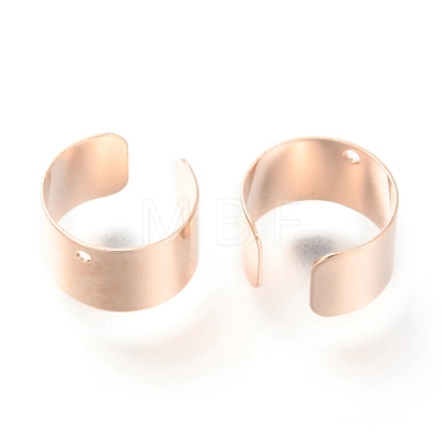 304 Stainless Steel Ear Cuff Findings STAS-H151-09RG-1
