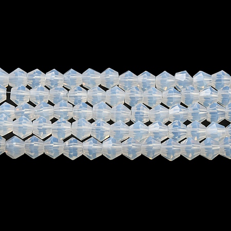 Imitation Jade Glass Beads Strands EGLA-A039-J2mm-D05-1