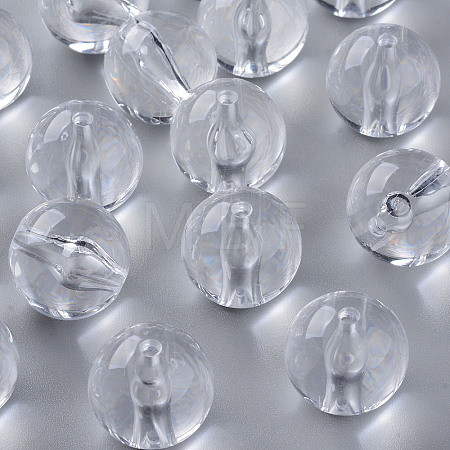 Transparent Acrylic Beads X-MACR-S370-A20mm-001-1