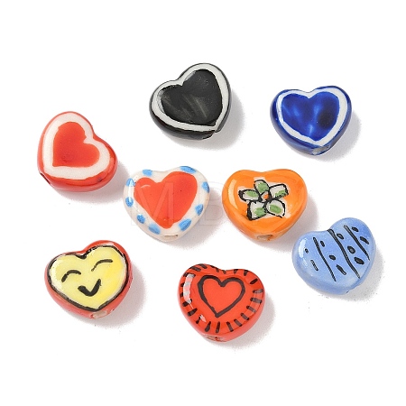 Handmade Porcelain Beads PORC-P031-03-1