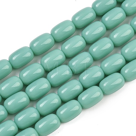 Opaque Glass Beads Strands GLAA-Z015-02B-1