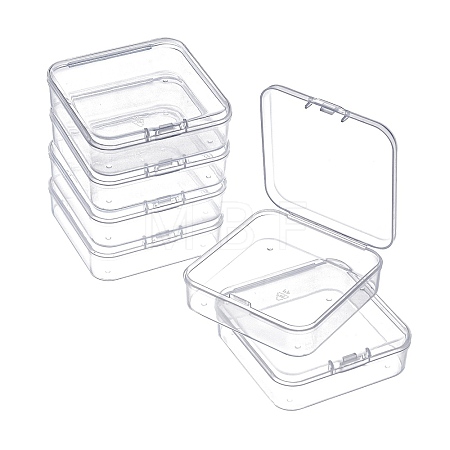 Square Plastic Bead Storage Containers CON-FS0001-09-1
