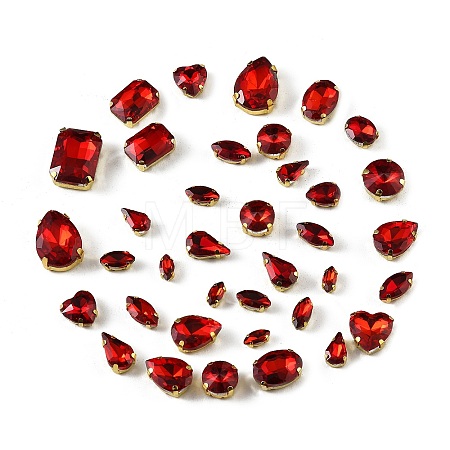 Glass Rhinestone Sew on Rhinestone RB-CBA33FD-01G-04-1