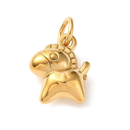 304 Stainless Steel Charms STAS-A152-02G-G-1