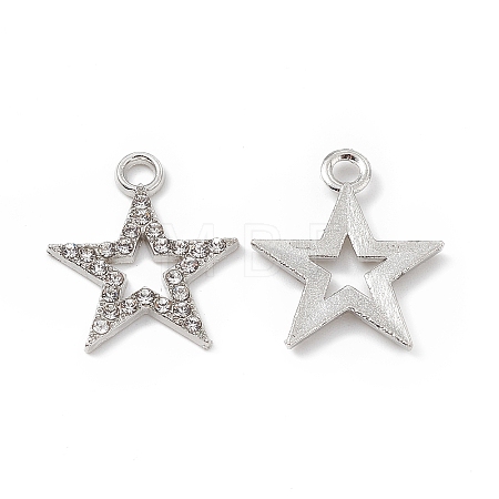 Alloy Crystal Rhinestone Pendants FIND-C019-43P-1