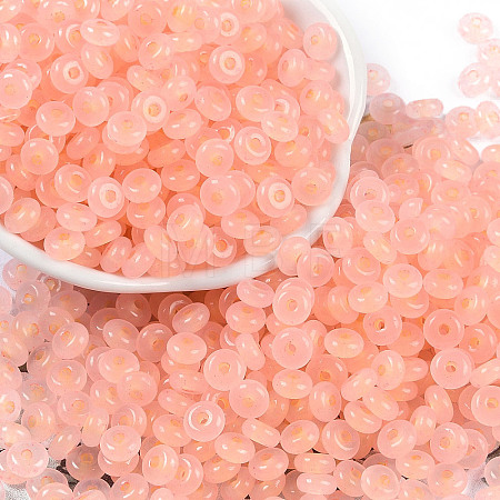 Transparent Colours Glass Seed Beads X1-SEED-P008-01B-11-1