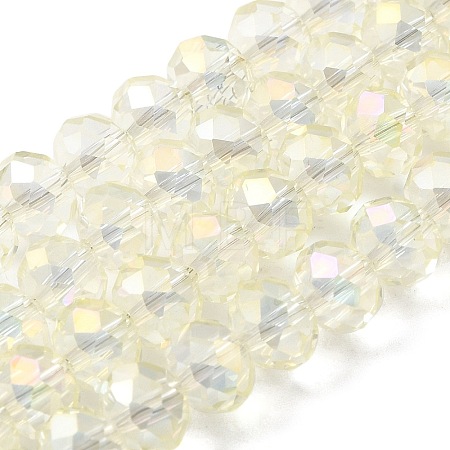 8x5~6.5mm AB Color Plated Electroplate Glass Beads Strands for Jewelry Making X-EGLA-D020-8x5mm-70-1