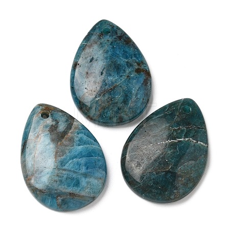 Natural Apatite Pendants G-Z071-03F-1