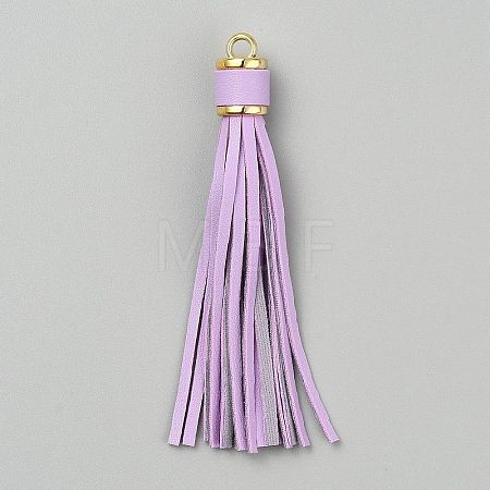 PU Leather Tassels Pendants FIND-WH0173-014-1