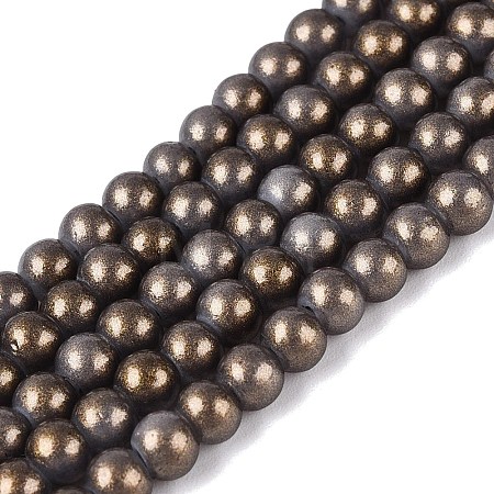Baking Paint Glass Pearl Beads Strands DGLA-ZX001-05A-20-1