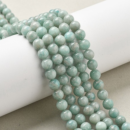 Natural Amazonite Beads Strands LS-G-L618-A01-6mm-1