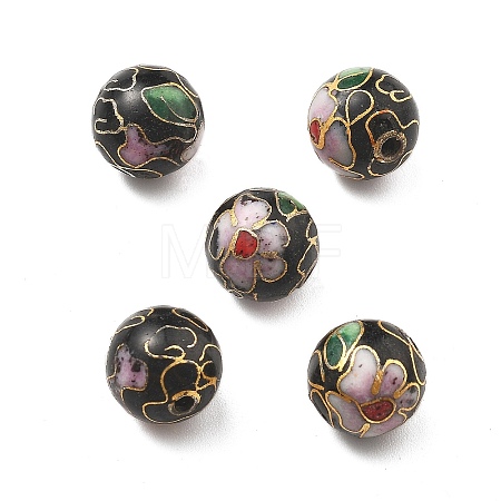 Handmade Cloisonne Beads CLB-O001-M09-02-1