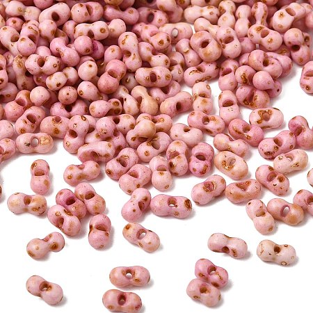 Opaque Glass Beads GL-CBA31A4-02C-1