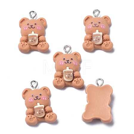 Resin Pendants RESI-G026-03-1