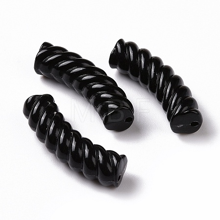 Opaque Acrylic Beads X-OACR-A016-03F-1