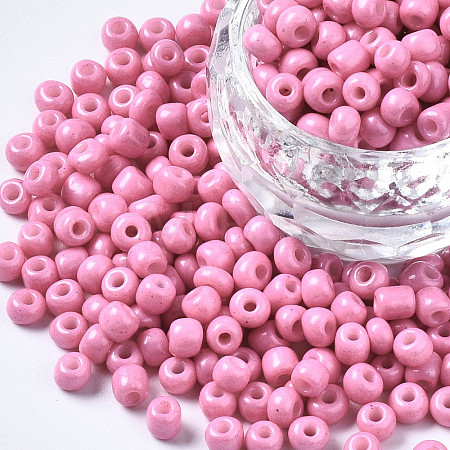 6/0 Glass Seed Beads SEED-S058-A-F448-1