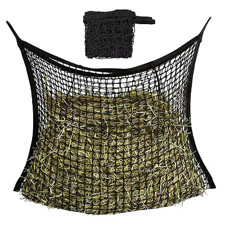 Polyester Feed Hay Mesh Bags ABAG-WH0048-98B-1
