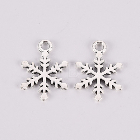 Tibetan Style Alloy Pendants TIBE-N010-42AS-RS-1