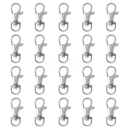 20Pcs Alloy Swivel Lobster Claw Clasps FIND-YW0001-55A-1