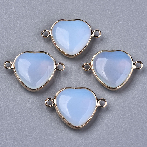 Synthetic Opalite Links Connectors G-N326-71D-1