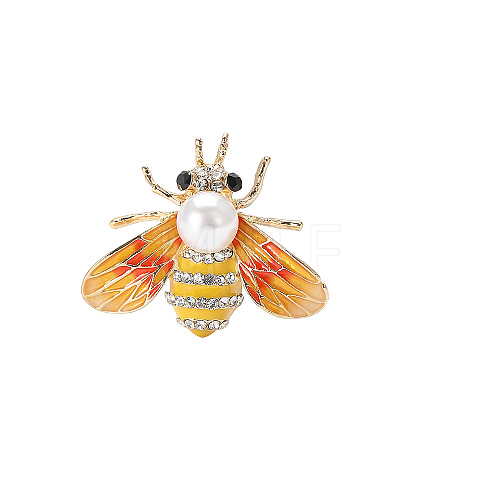 Cute Bee Enamel Pins PW-WG30C4B-03-1